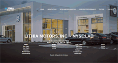 Desktop Screenshot of lithiainvestorrelations.com